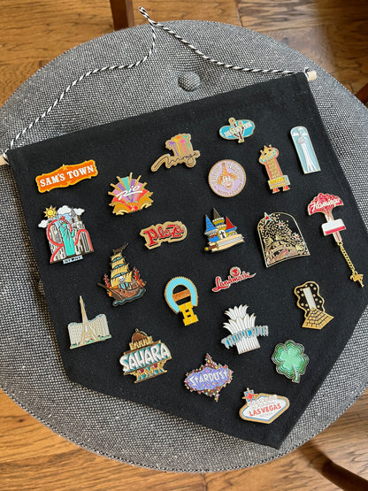 Custom Pin Banner with over 20 Pins!