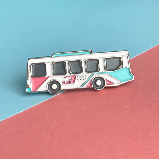 Cat Bus Pin
