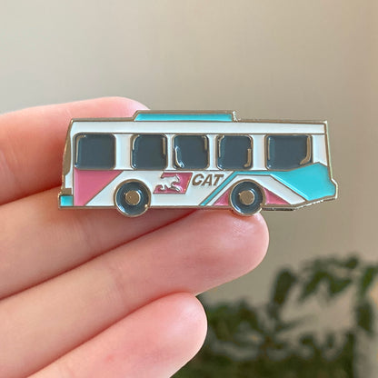 Cat Bus Pin