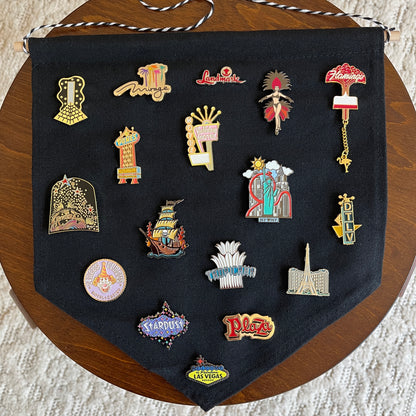 Las Vegas Casino Pin Banner Collection