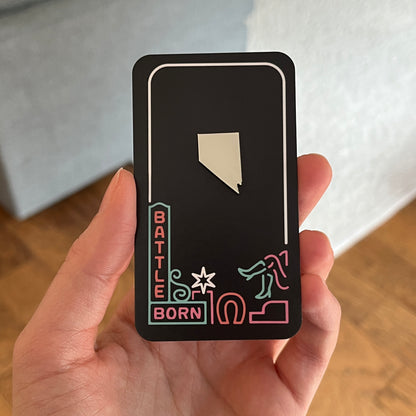 Classic Nevada Outline Pin