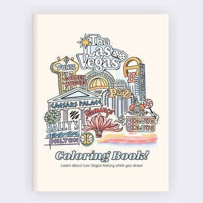 *Pre-Sale* Las Vegas Coloring Book