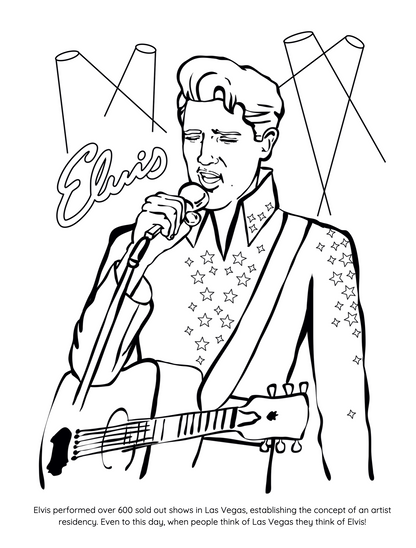 *Pre-Sale* Las Vegas Coloring Book