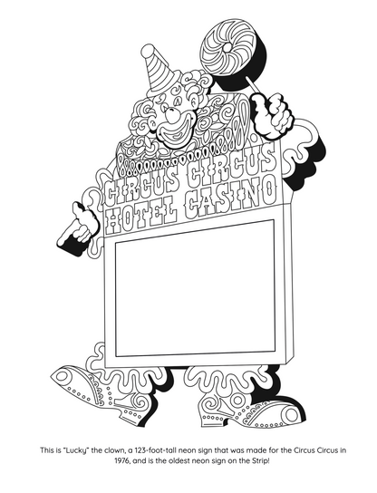 *Pre-Sale* Las Vegas Coloring Book