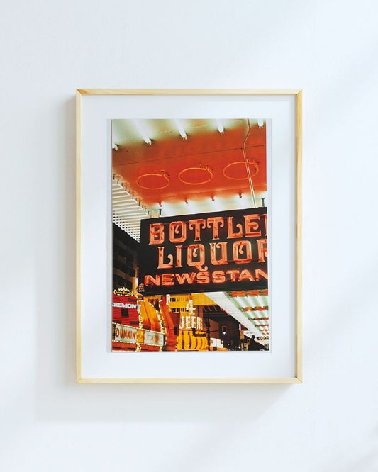Downtown Fremont Neon 8x12" Photo Print