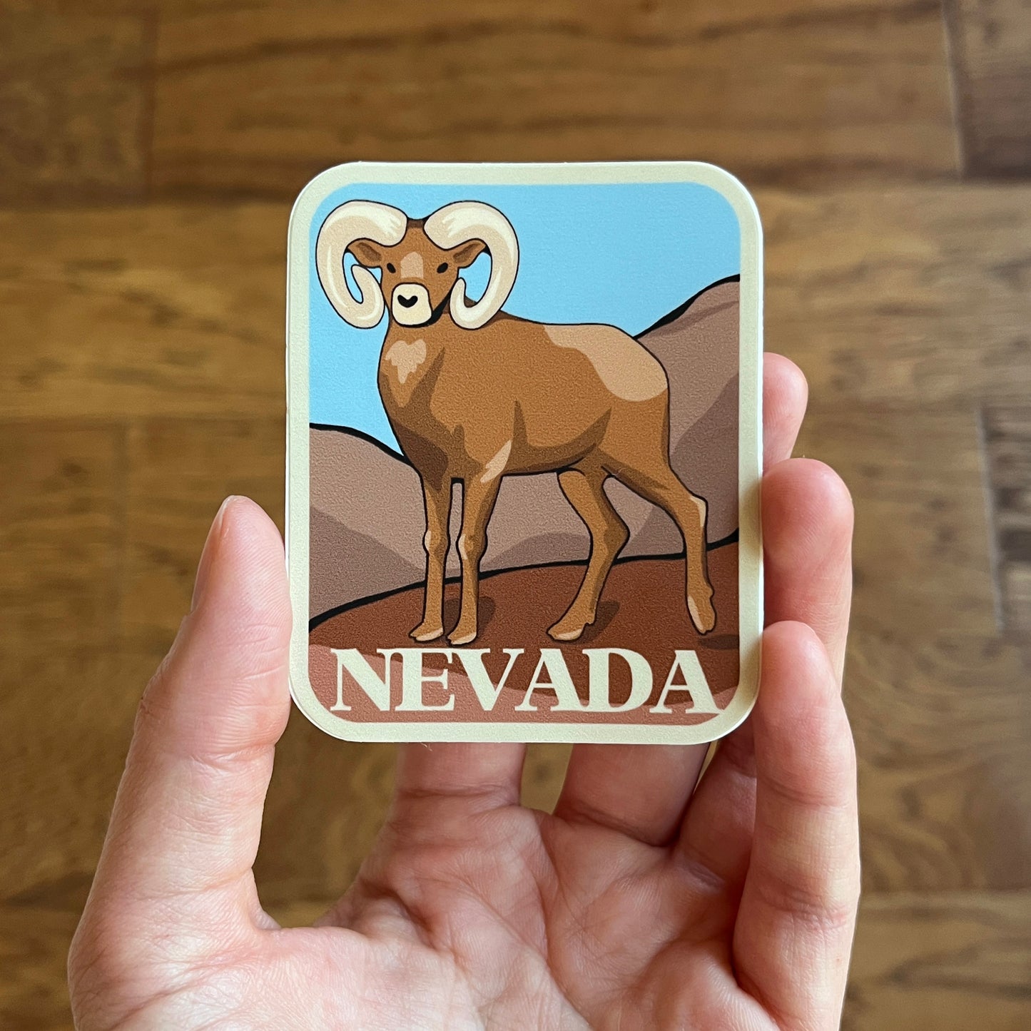 Bighorn Sheep Nevada Sticker