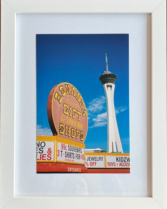 Bonanza Gift and Stratosphere 8x2" Photo Print