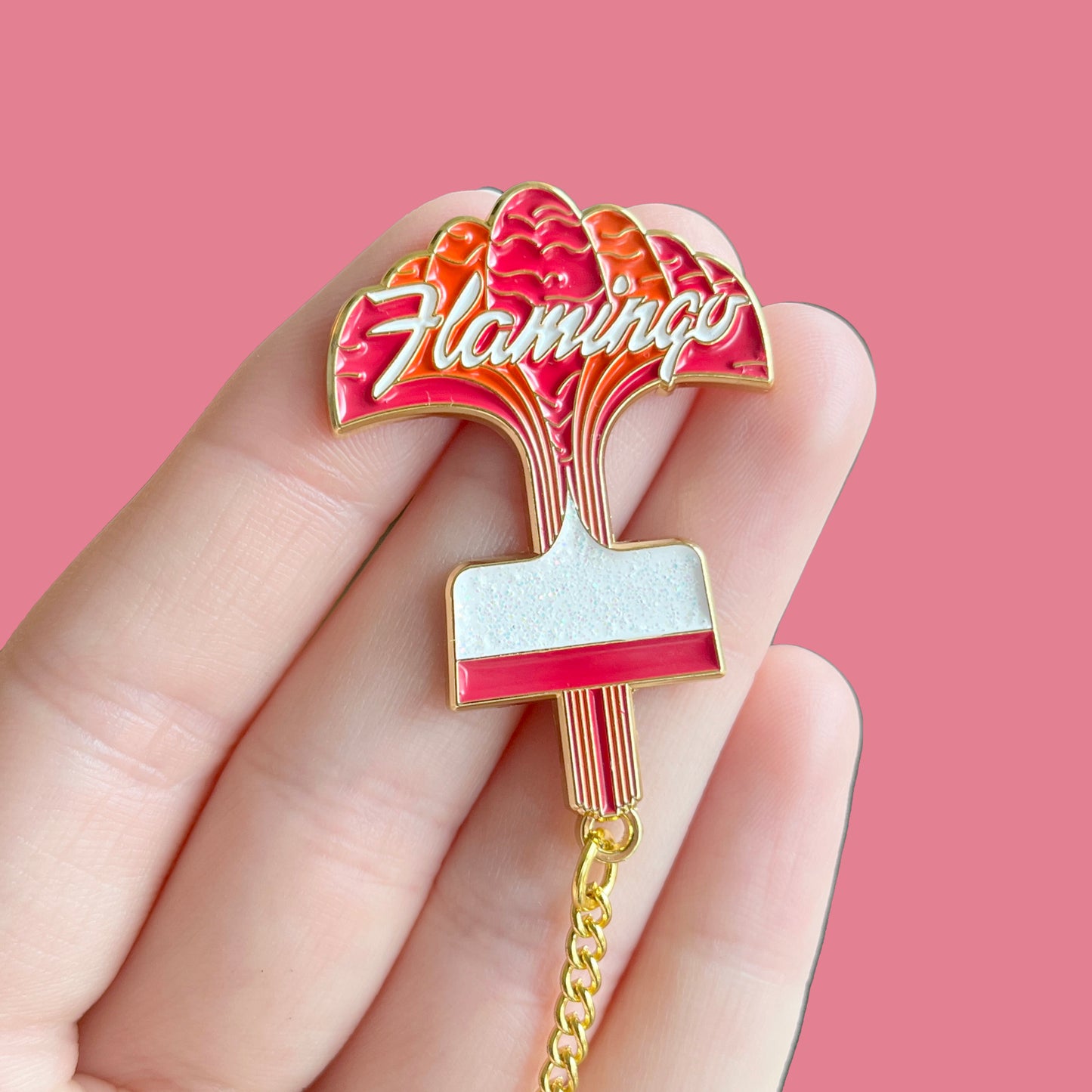 Flamingo Sign - Vintage Design