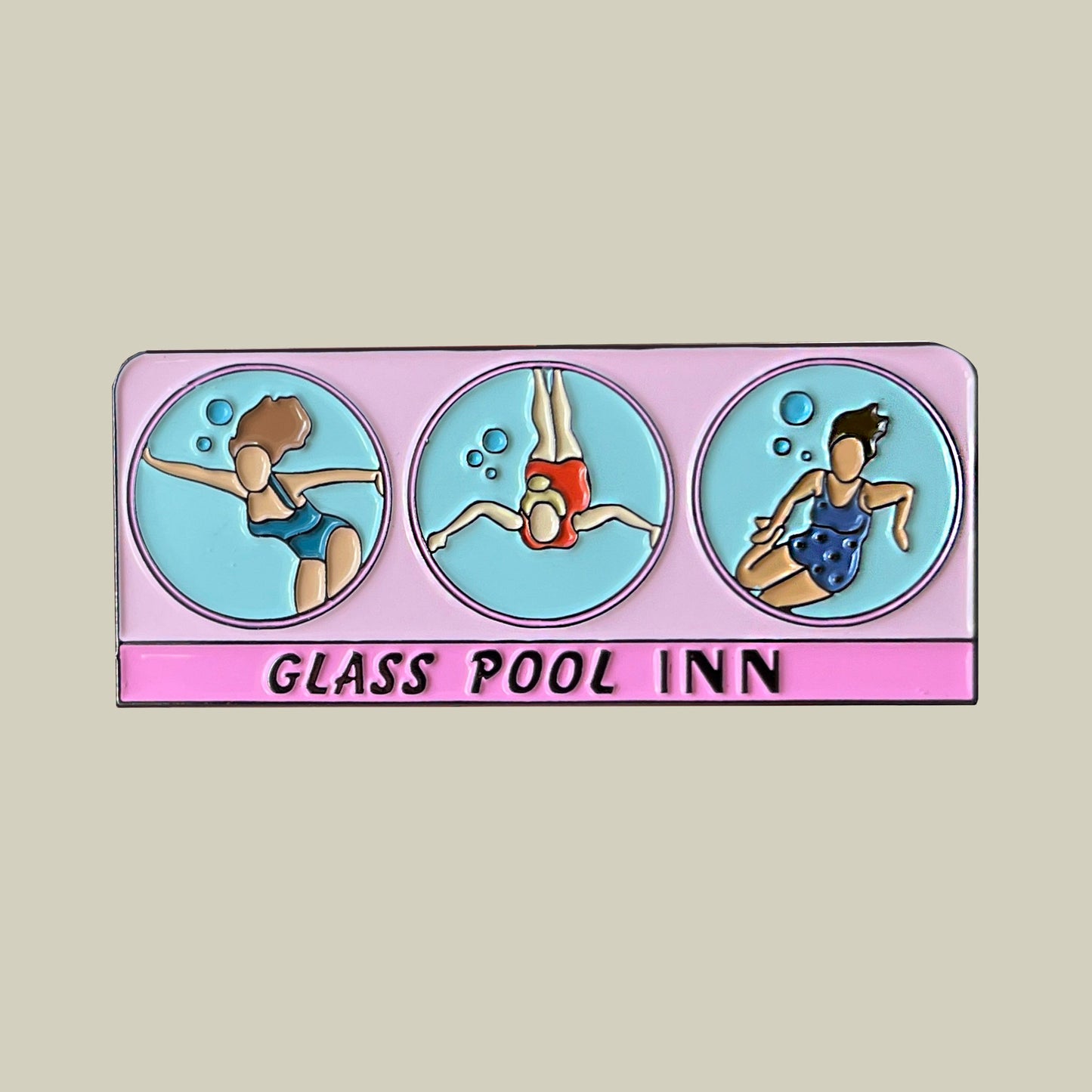 Glass Pool Inn Motel Pin