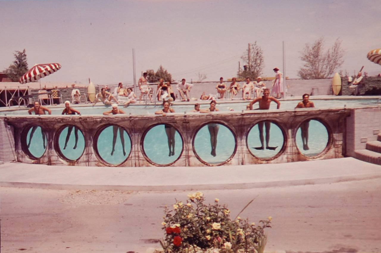Glass Pool Inn Motel Pin