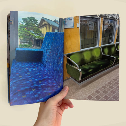 Fabrics of Japan's Public Transit Zine