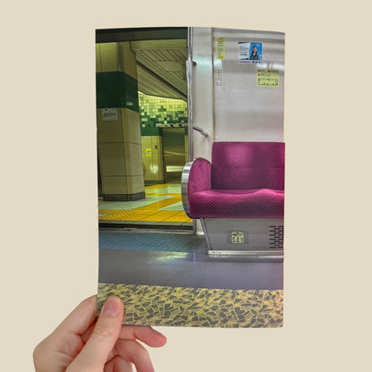 Fabrics of Japan's Public Transit Zine