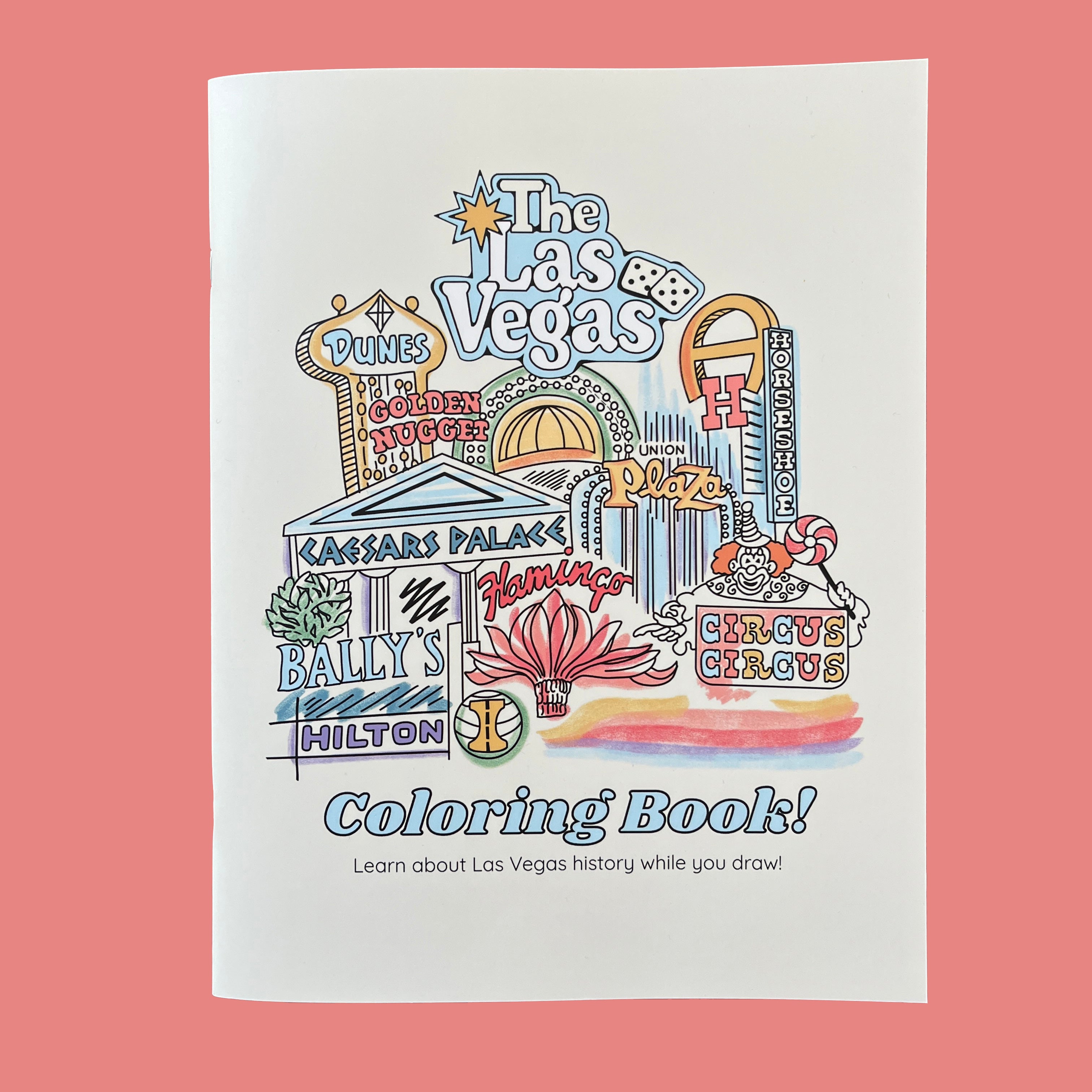 Las Vegas Coloring Book – Battle Born Pins