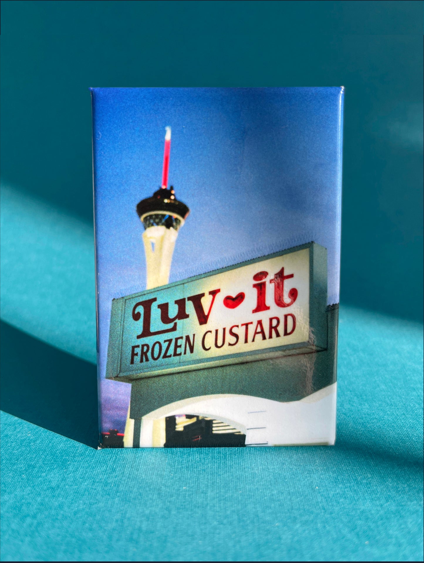 Luv It Frozen Custard Photo Magnet