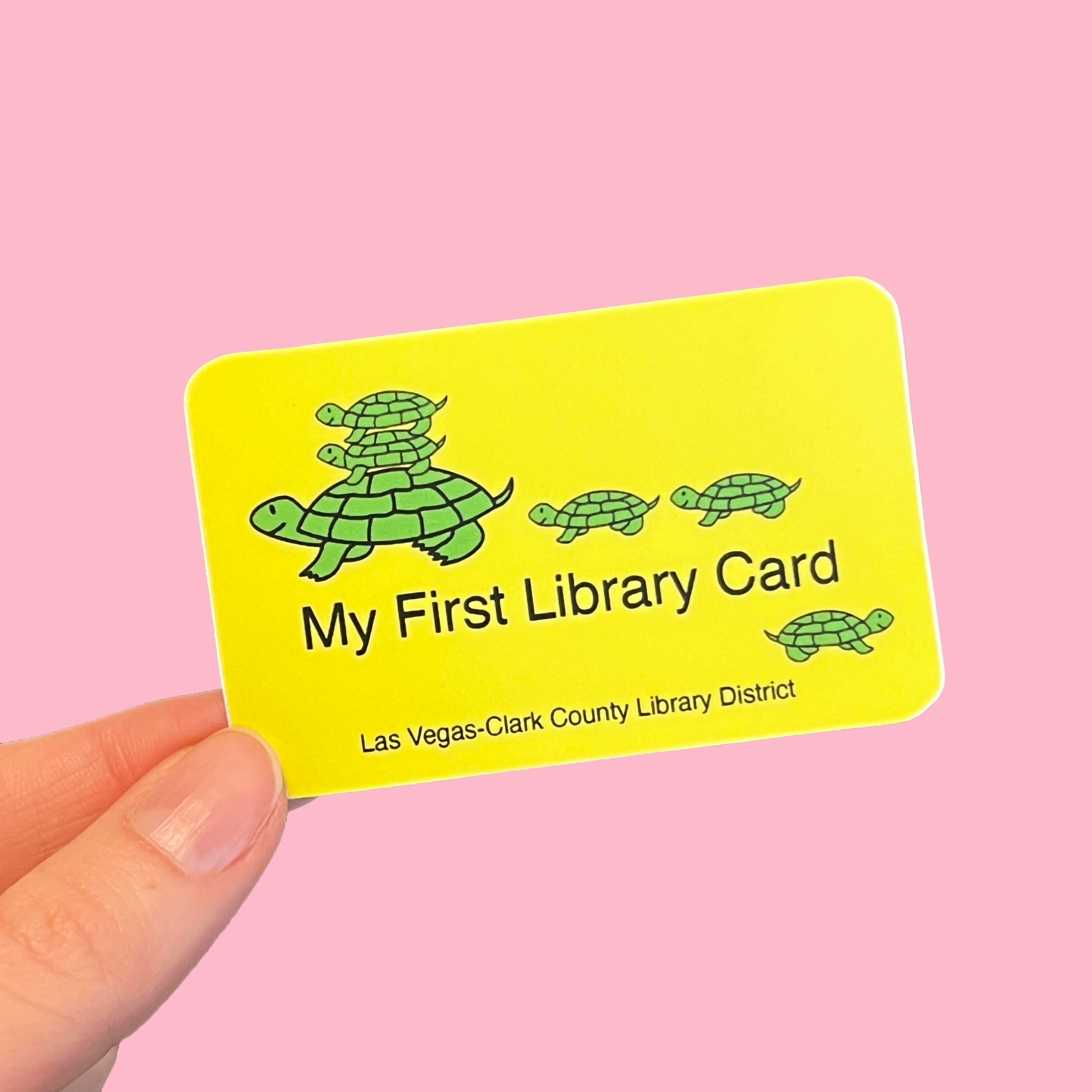 My Library Day Card Printable