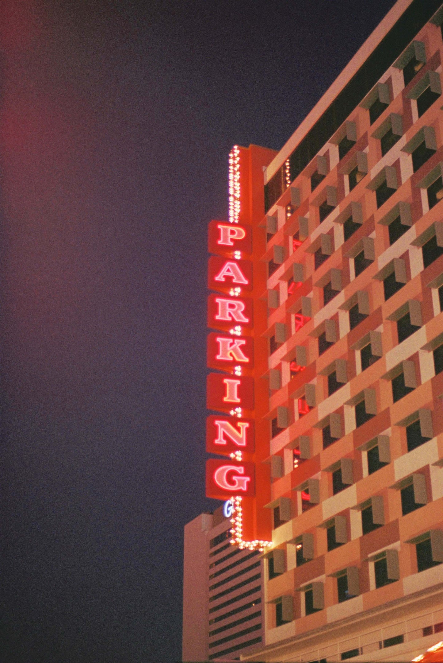 Parking Neon Sign 8x12" Photo Print