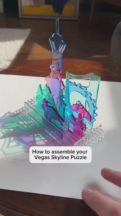 Las Vegas Skyline Puzzle Set *MADE TO ORDER*