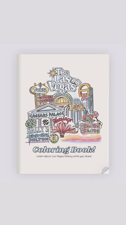 *Pre-Sale* Las Vegas Coloring Book