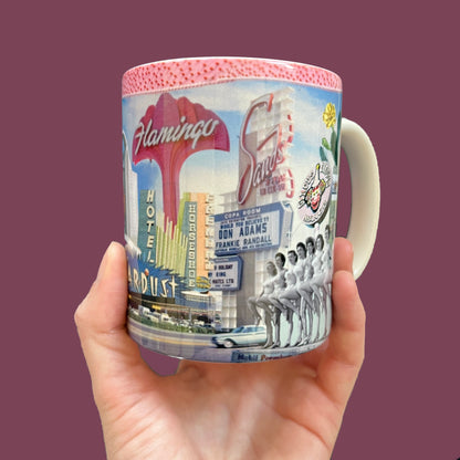 Vintage Las Vegas Collage Mug