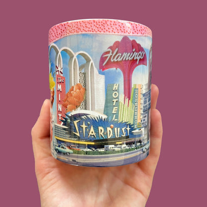 Vintage Las Vegas Collage Mug