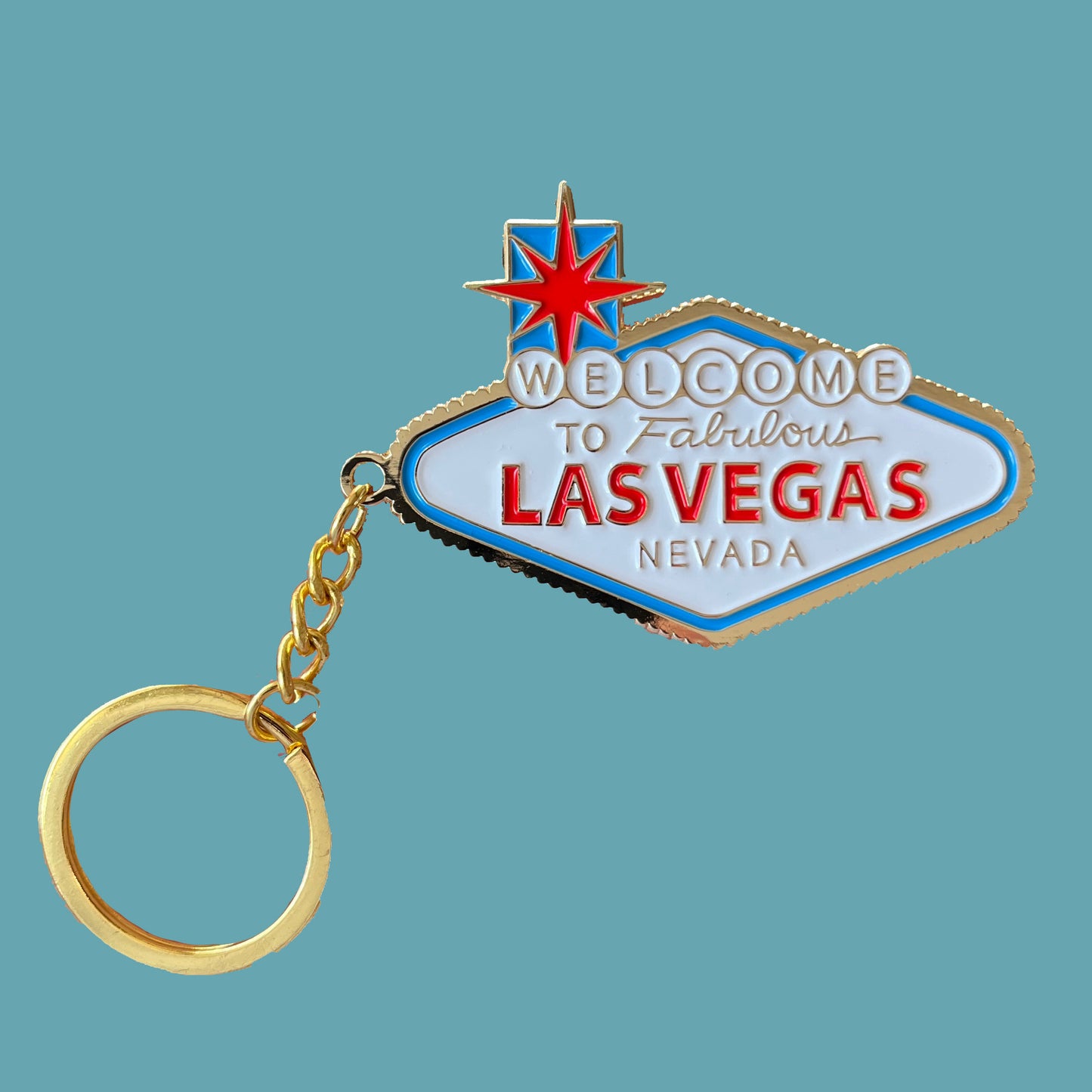 Welcome To Las Vegas Keychain