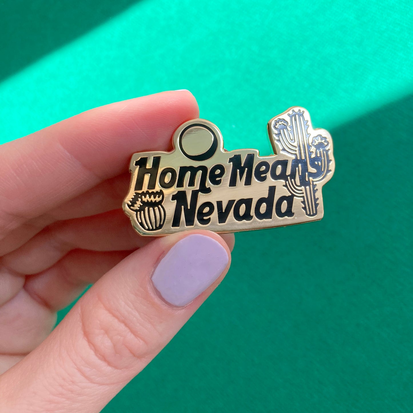 Home Means Nevada Pin