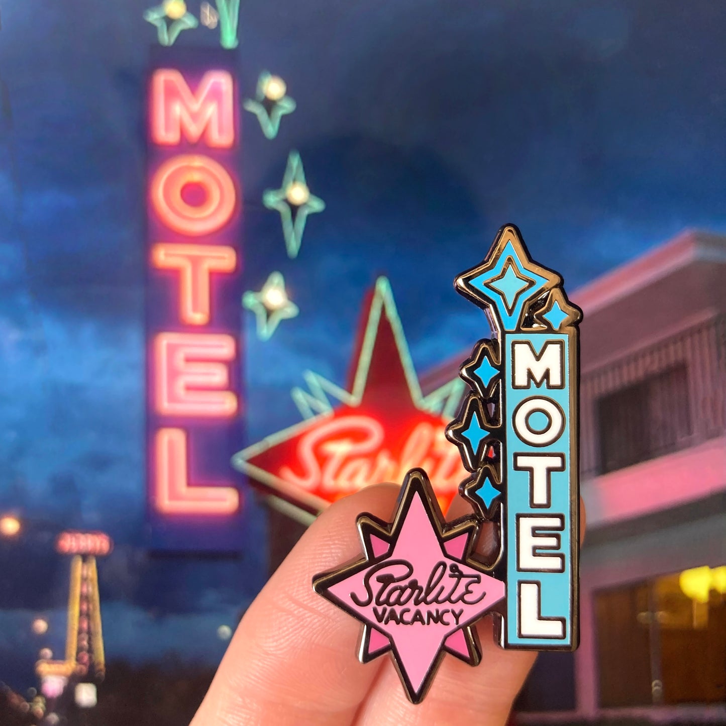 Starlite Motel Pin