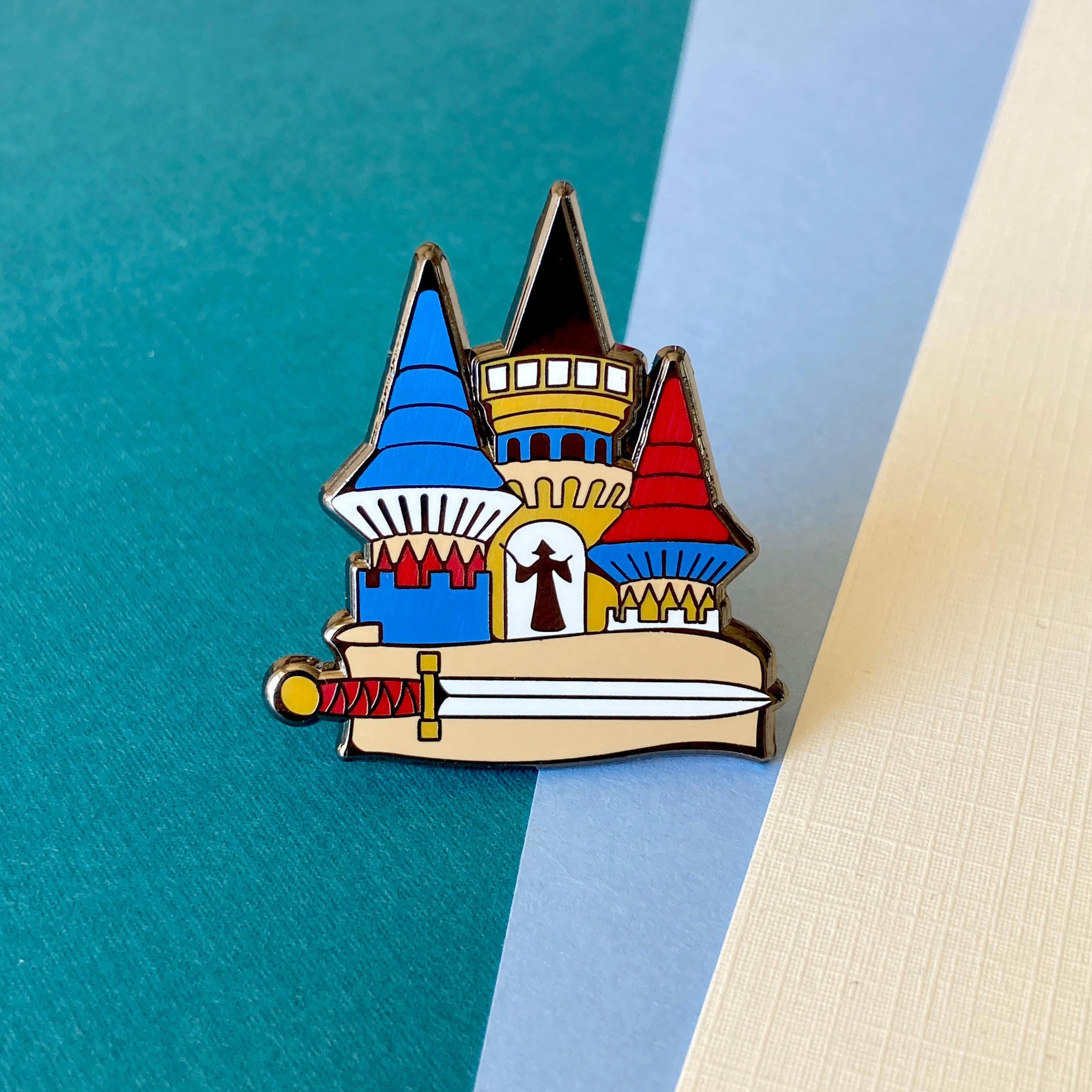 Las Vegas Castle Pin – Battle Born Pins