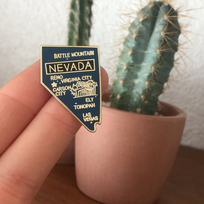 Nevada Pin - Vintage Design