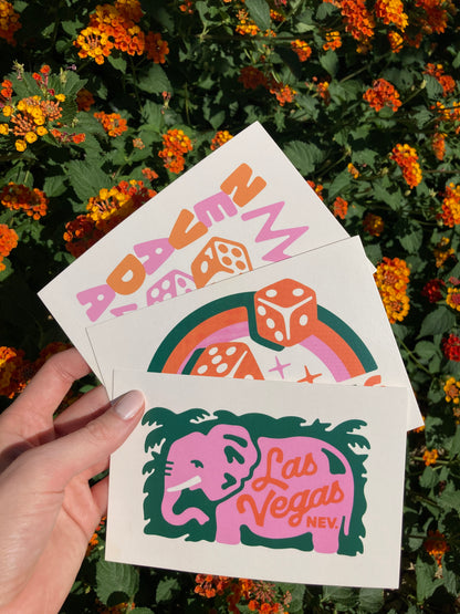 Vegas Postcard Pack