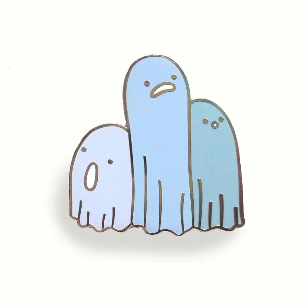 Three Ghosts (blue)